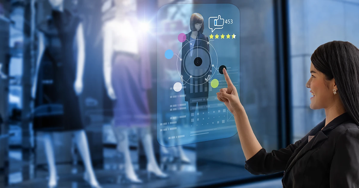 Retail sector using AI