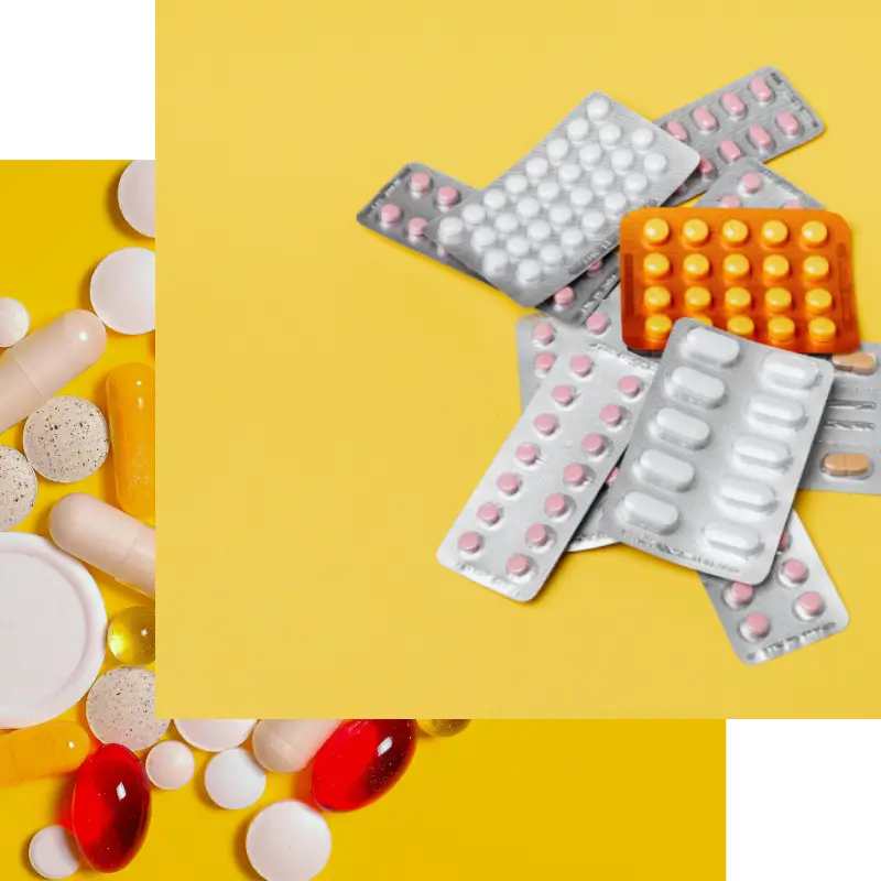 Pharmacy Double Layer of Pills Pharmacy Double Layer of Pills